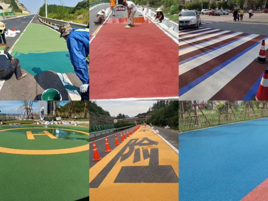 La temperatura dels àrids ceràmics de colors antilliscants